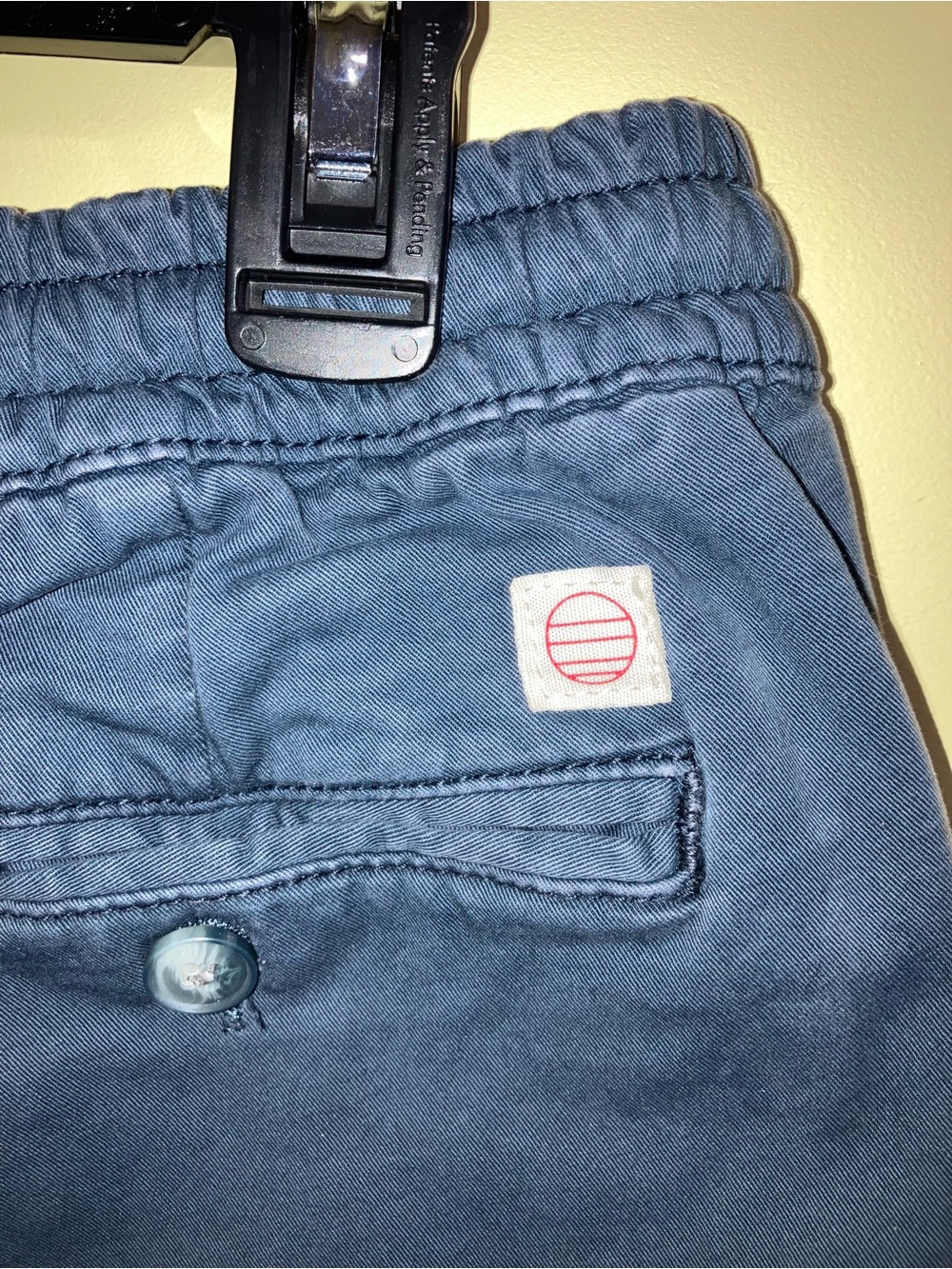 Marine Layer Saturday slim beach pants joggers casual blue size M medium - Picture 10 of 11